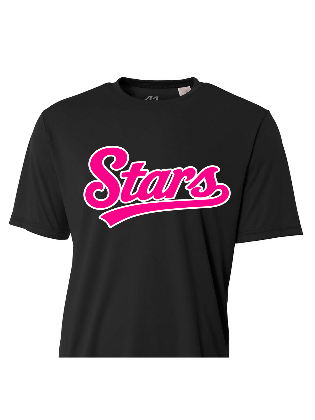 Stars Black/Pink Performance Shirt