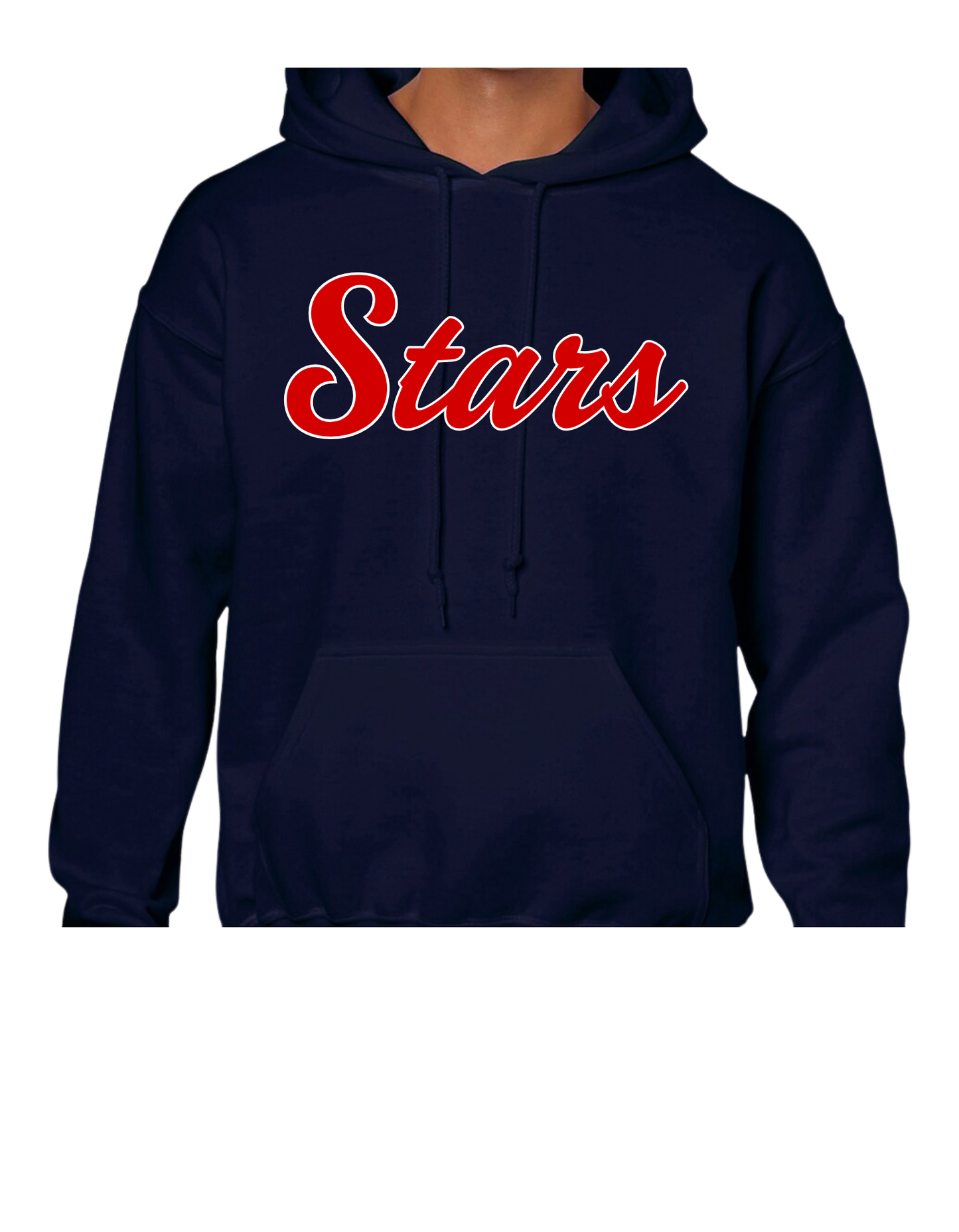 Stars Navy/Red Hoodie