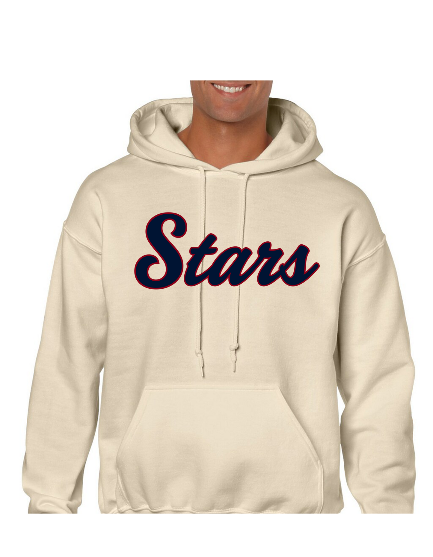 Stars Cream Hoodie