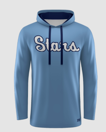 Stars Marucci Baby Blue Midweight Hoodie