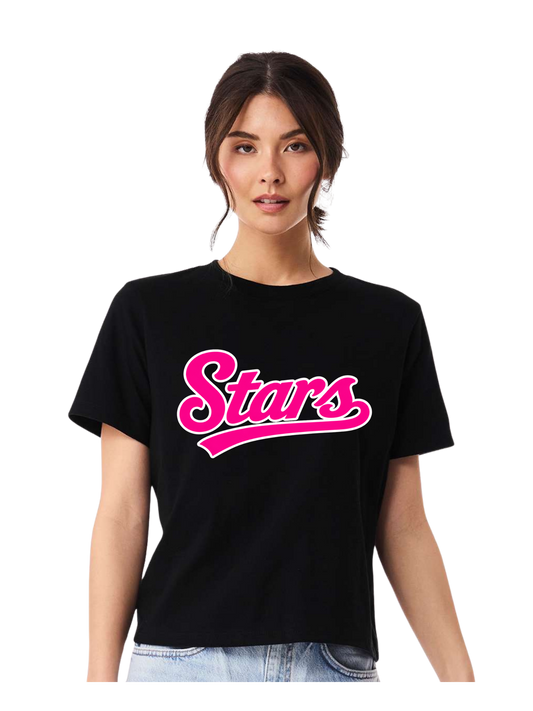 Stars Women's Black/Pink Shirt