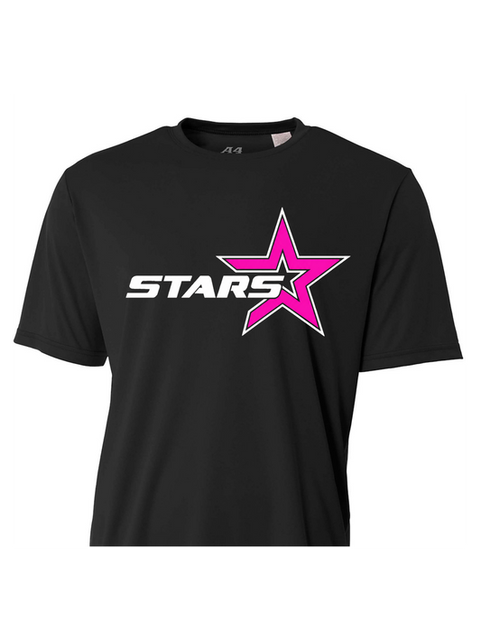 Stars Black/Pink Performance Shirt