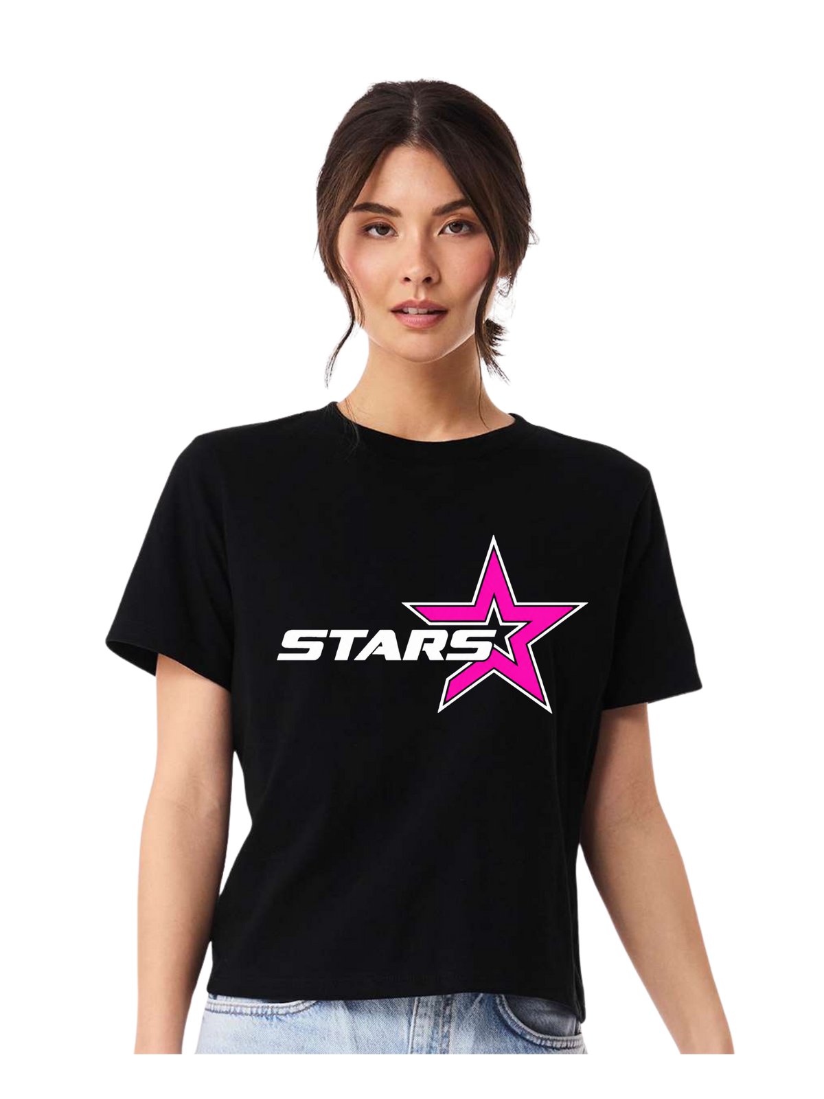 Stars Women's Black/Pink Shirt