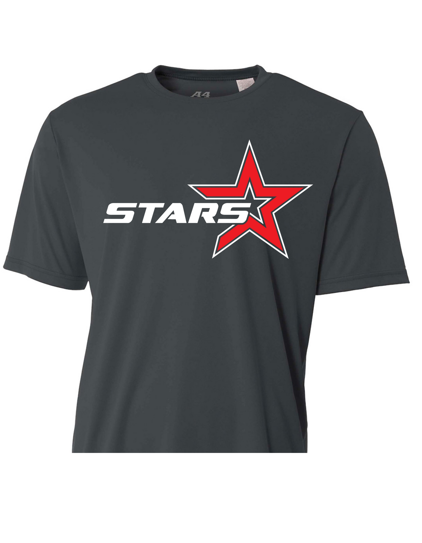 Stars Charcoal Performance Shirt