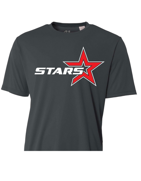 Stars Charcoal Performance Shirt