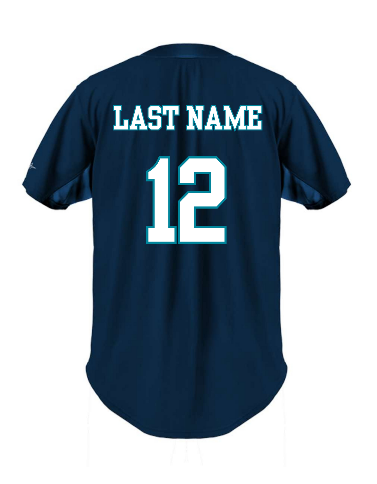 Stars Navy Full Button Fan Jersey