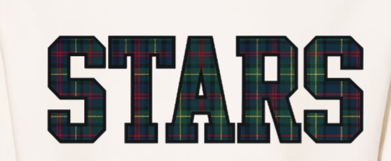 Stars Tartan Crewneck