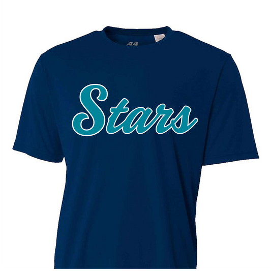 Stars Navy/Teal Performance Shirt